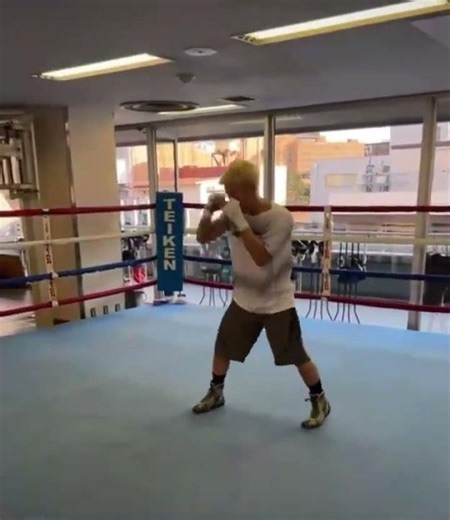 シャドーする那須川天心