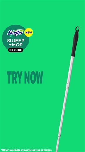 83 reactions | For a limited time, get $5 off the NEW Swiffer Sweep + Mop Deluxe at select retailers! #cleanthatclicks | Swiffer | Facebook