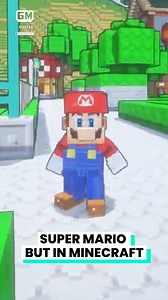 Super Mario In Minecraft | Gaming Moments