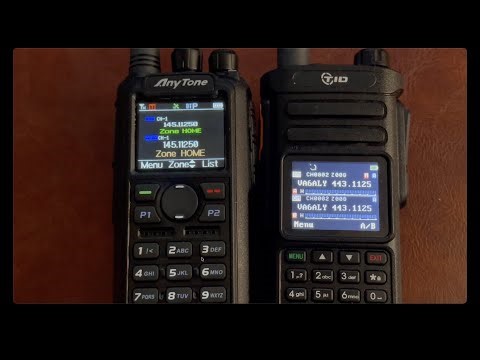 AnyTone AT-D878UVII Plus with Bluetooth, GPS & APRS builtin. CodePlug details for Radio. Different?