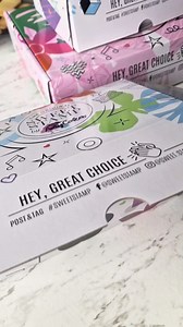 6.5K views · 40 reactions | What do you use your Sweetstamp boxes for? We love how much you love our boxes and all the many uses 殺 This is our latest obsession...organising our Outboss stamps in them朗, and this is giving you a little sneak peak of a massive launch coming soon  #sweetstamp #caketechniques | Sweet Stamp - Amy Cakes | Facebook