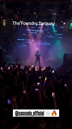 Cascada at The Foundry Torquay Taking over the stage Cascada is Amazing love this performance from our QUEEN of the dance floor ❤️‍🔥🎶💃 Just a few clips from the storys 😁 #cascada #cascadaofficial #bluearteventgmbh #thefoundrytorquay #thefoundry