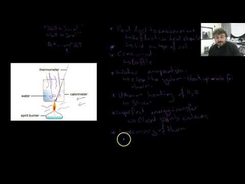 Sources of error in Molar Heat of Combustion Experiments