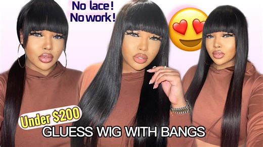 Stylish Wigs With Bangs Under $200 — Easy to Wear