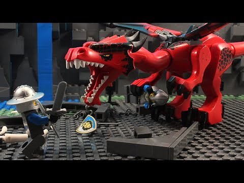 Lego Castle Dungeon and Dragon Chapter 6 Stop Motion Animation