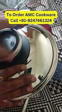 Unboxing AMC Cookware India | Oil-Less & Water-Less Cookware Review | AMC Cookware Unboxing