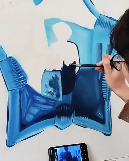 23K views · 86 reactions | From a blank canvas to a work of art! | MetDaan DIY | Facebook