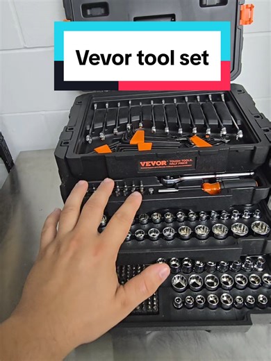 This Vevor mechanics tool set has literally ever tool ill ever need!! @Derek's Daily Deals @VEVOR Store #vevor #mechanic #tools #toolset #tiktokshopcreatorpicks