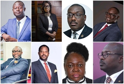 Meet the 8 'prominent' lawyers Akufo-Addo has penciled to be justices of the Court of Appeal