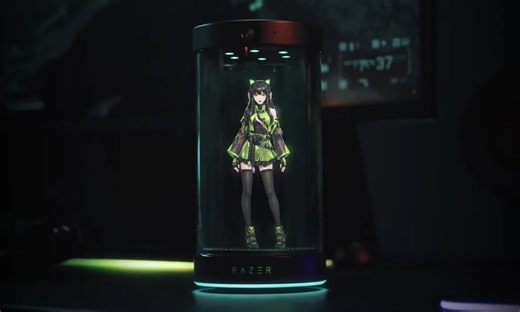 Razer's Project AVA brings an AI hologram companion to your desk for work and gaming