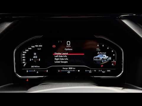 2025 GMC Sierra AT4 - How To Customize your Driver's Display Layout