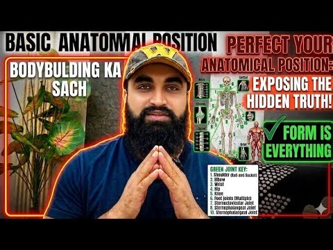 Bodybuilding ka (Google map 🗺️) Standard anatomical position 💪