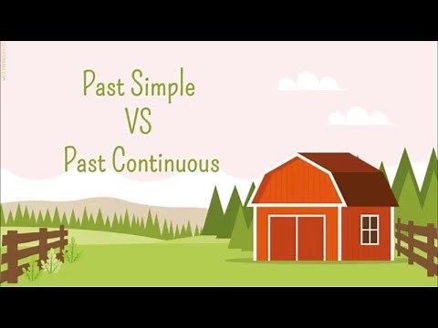 Past Simple VS Past Continuous - English grammar video lesson