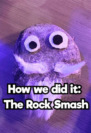 Behind the scenes - how we did the rock smash! @Aquarium of the Pacific 🦭 #puppet #howitsmade