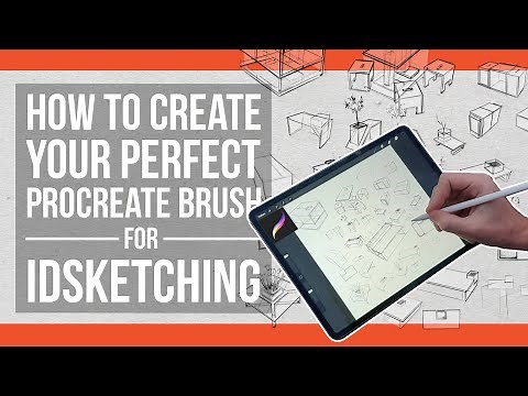 How to create your own Procreate brushes for Industrial Design Sketching