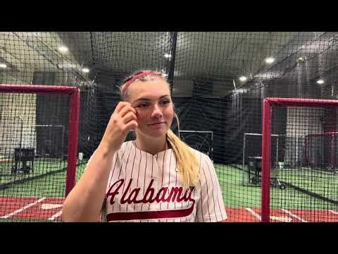 Jocelyn Briski after beating South Carolina