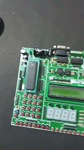 8051 microcontroller with developer board