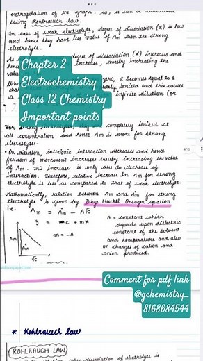 Class 12 Electrochemistry One Shot Revision | Most Expected Questions