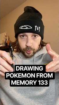 Drawing Pokemon from memory, Gen 1 Pokemon, day 133