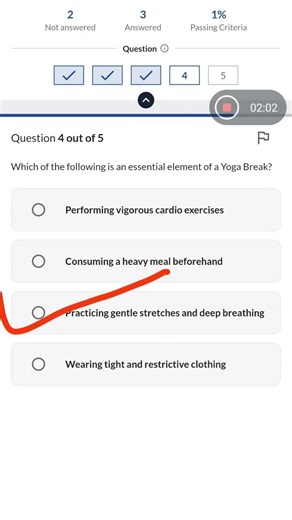 Essential elements of Yoga Break