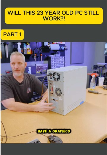 Will This 23 Years Old PC Still Work...? #techreview #technews #custompc #pcsetup