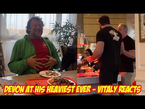 Devon Larratt at his heaviest ever—Vitaly takes notice