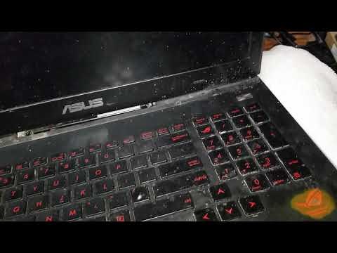 ASUS G751J Disassembly RAM SSD Hard Drive Upgrade Repair