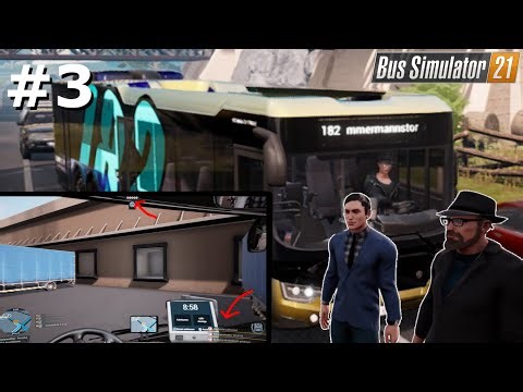 Bus Simulator 21 Let's Play #003 : Unfall