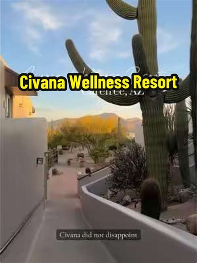 Civana Wellness Resort Review #wellnessretreat #civanaresort #carefreearizona #birthdaytrip #girlstrip #birthdaycelebration #fypシ