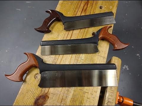 Veritas Backsaws - Review and Demo