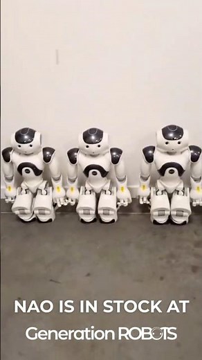 NAO is back in stock 🤖 | Humanoid robot for education & research