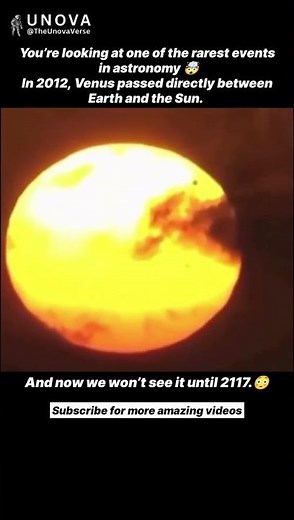 Venus Crossing the Sun… Once in a Century 🤯🌌