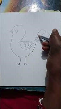 easy drawing with number 10