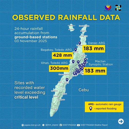 PAGASA: Tino brought unusual rainfall volume in Visayas