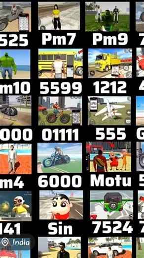 💥New Cheat codes 😈? Indian bike driving eD #shorts #game