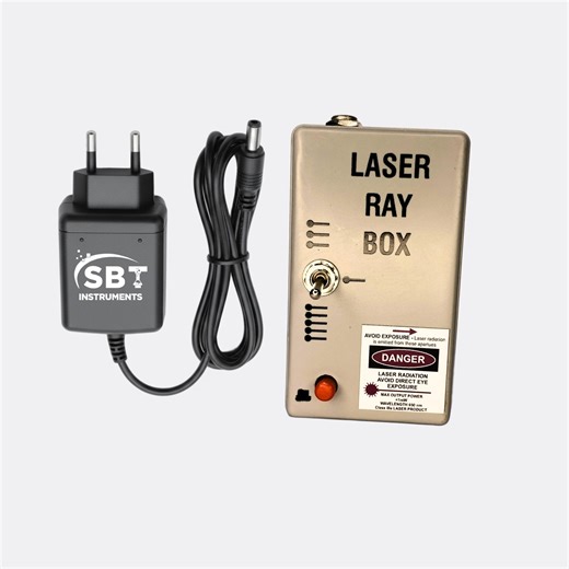 SBT Instrument on Instagram: "Experience the power of light and optics with the SBT Instruments Ray Box — built tough with a metal body and equipped with a 5V adaptor for smooth, long-lasting performance. Switch between 5, 3, or single-beam modes to explore reflection, refraction, and more. Designed with ventilation holes to prevent overheating and a detachable cable for easy handling — this is how science meets smart engineering. ✨ Perfect for classrooms, colleges, and research labs. #SBTInstru