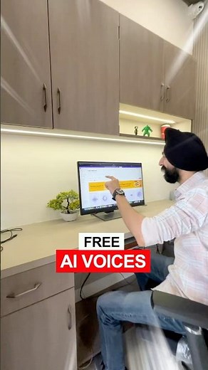 FREE AI Voices 🤩 Voice Clone ✅ Text to Speech 👌🏻 So Much More #ai #aiaudio #texttospeech