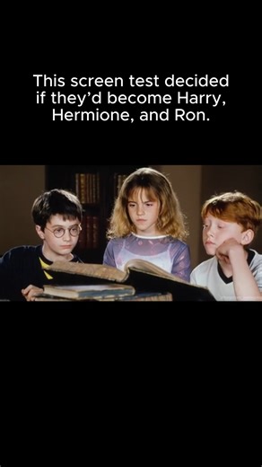 forgotten reelworks on Instagram: "This clip shows the first screen test of Daniel Radcliffe, Emma Watson, and Rupert Grint. The purpose of the test was to evaluate on-screen chemistry and whether the three leads could carry the film together. #harrypotter #audition #behindthescenes"