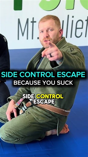 Tips to Escape Side Control in Jiu-Jitsu