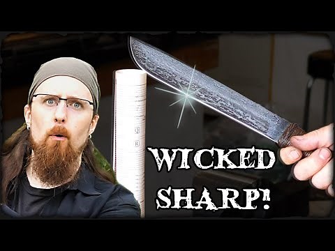 Now THAT's a Knife... (Scary SHARP)