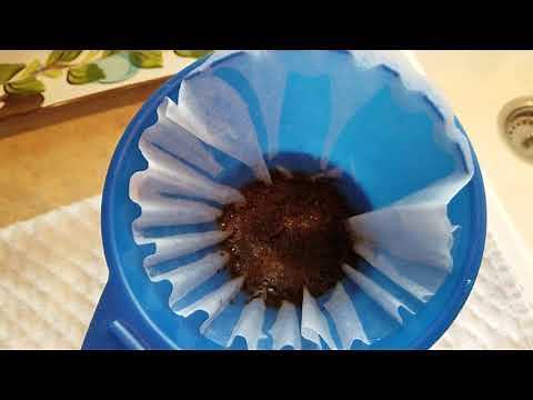 DIY Oil funnel pour over coffee maker