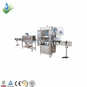 [Hot Item] Label Applicator Square Round Plastic Bottle PVC Shrink Sleeve Stick Labeling Packing Equipment
