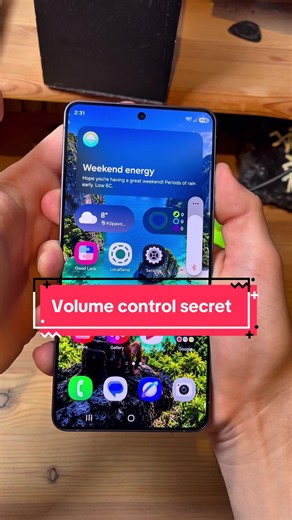Volume control secret on Samsung Galaxy #settings #android #phone