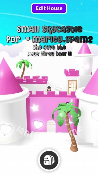sky castle proof 2!! #adoptmeroblox #adoptme #skycastle #build #foryou #viral #laniesadoptme