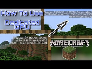 HOW TO USE YOUR DEDICATED GPU IN MINECRAFT WINDOWS 11