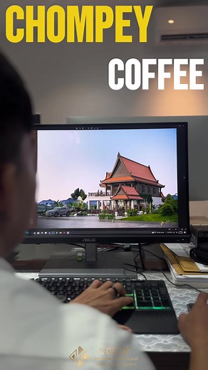 Designing a Traditional Asian Pavilion on Computer