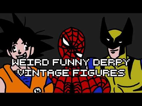 Funny Derpy Vintage Figures in my collection