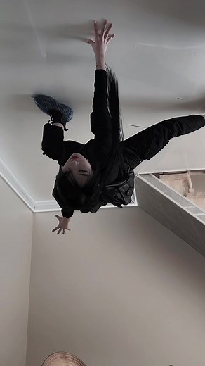 Dynamic Drum Set and Acrobatic Movements Performance