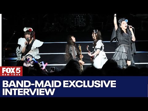 BAND-MAID sits down with FOX 5 to talk US fans, music and more