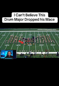 Alabama State Drum Major's Mace Drop Shocks Fans